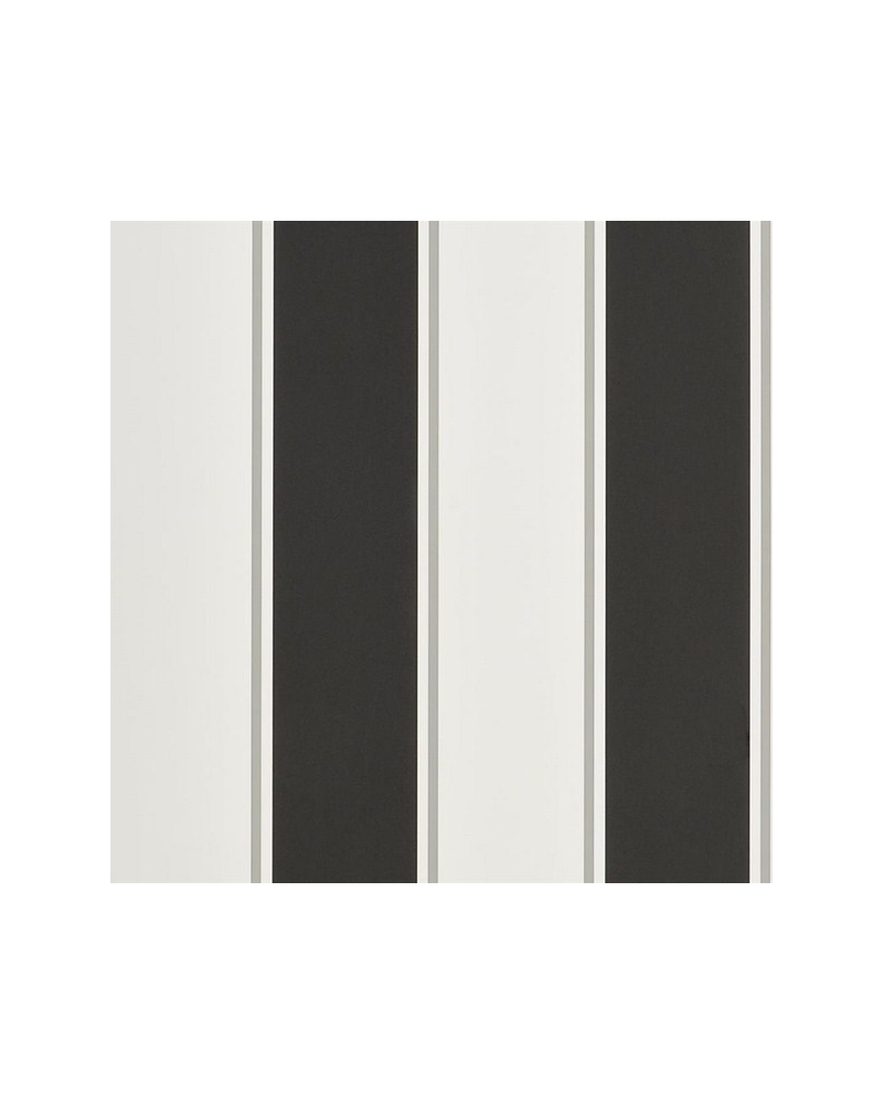 Carta da Parati PRL703-05 Mapleton Stripe Carbon - Ralph Lauren Home