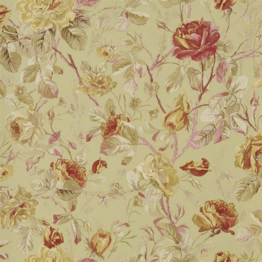 Wallpaper PRL705-04 Marston Gate Floral Celadon - Ralph Lauren Home