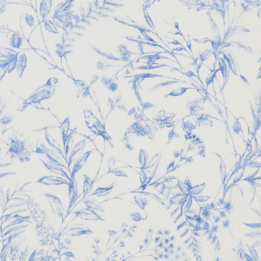 Wallpaper PRL710-02 Fern Toile Bluebell - Ralph Lauren Home