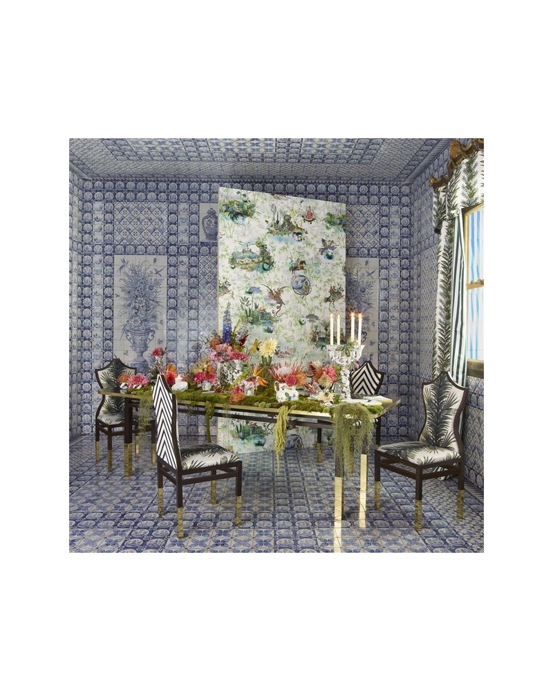 Wallpaper PLC1003-01 REVERIES VERT BUIS - CHRISTIAN LACROIX