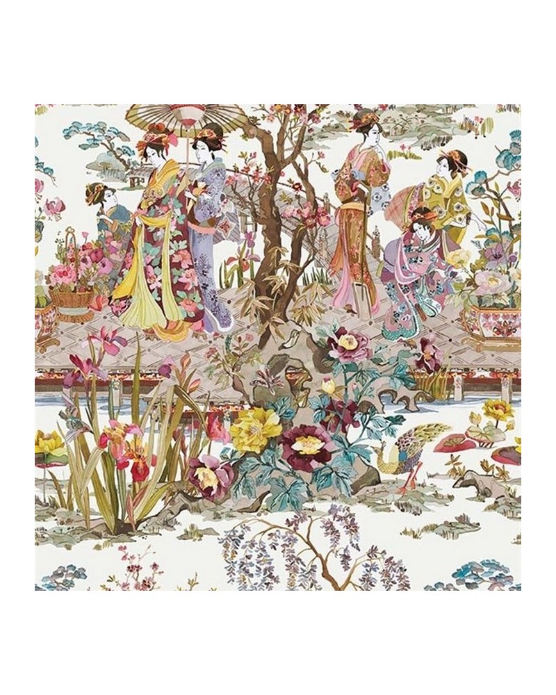 Papel Pintado W7024-03 JAPANESE GARDEN - OSBORNE and LITTLE