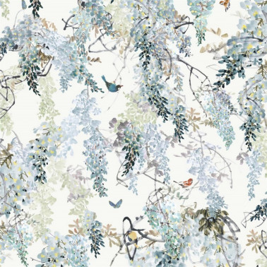 Carta da Parati DWAP216298 WISTERIA FALLS PANEL A - Sanderson