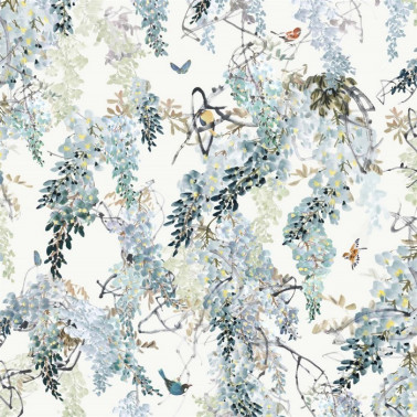 Carta da Parati DWAP216299 WISTERIA FALLS PANEL B - Sanderson