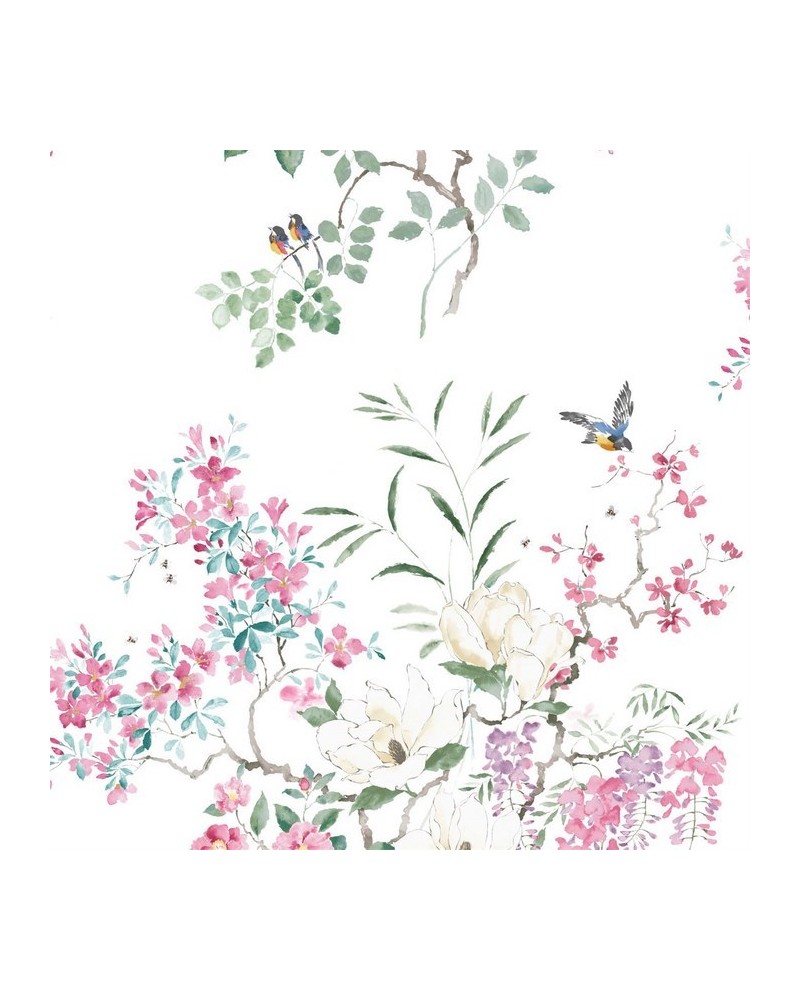 Papel de parede DWAP216305 MAGNOLIA & BLOSSOM PANEL - Sanderson