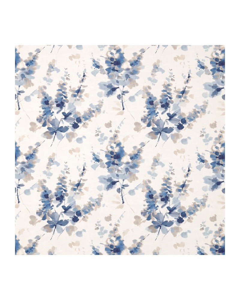 Tela DWAP226288 DELPHINIUMS Indigo Sanderson