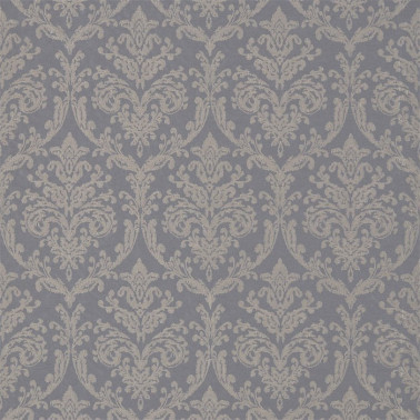 Tela DWAP235929 RIVERSIDE DAMASK Pewter Sanderson