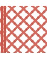 Papel de parede GDW-5455-003 Trellis Blanco-Pomelo - GASTON Y DANIELA