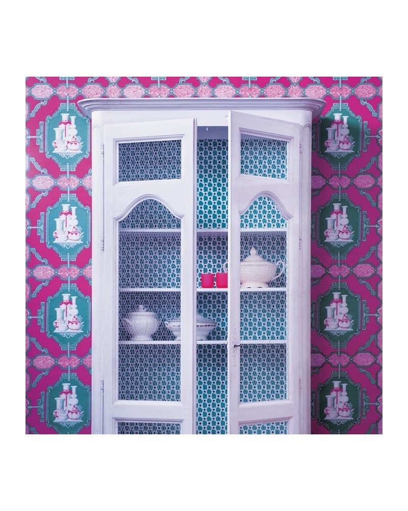 Papel de parede GDW-5445-003 Porcelanas Esmeralda - GASTON Y DANIELA