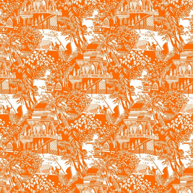 Wallpaper GDW-5450-003 Olimpo Naranja - GASTON Y DANIELA