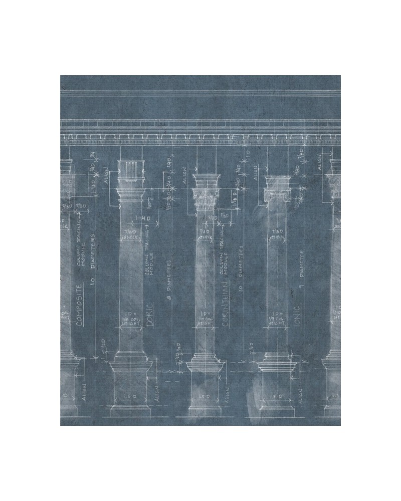 Carta da Parati COLONNADE BLUE WP20023 - MIND THE GAP