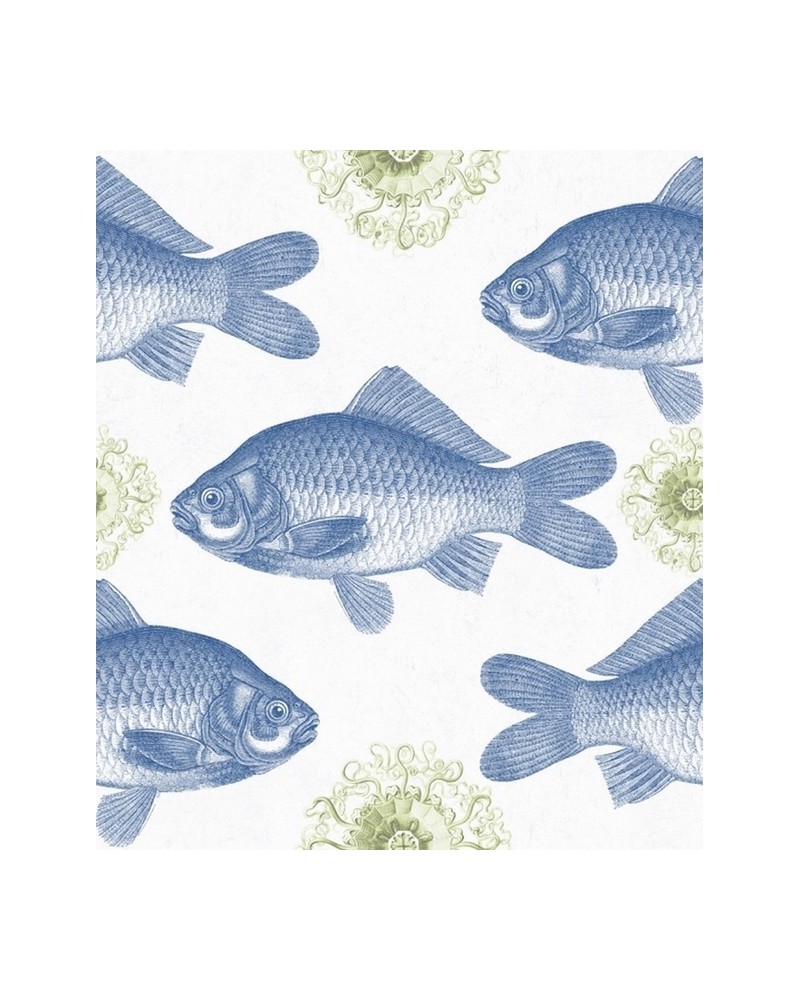 Papel Pintado FISH BLUE WP20009 - MIND THE GAP