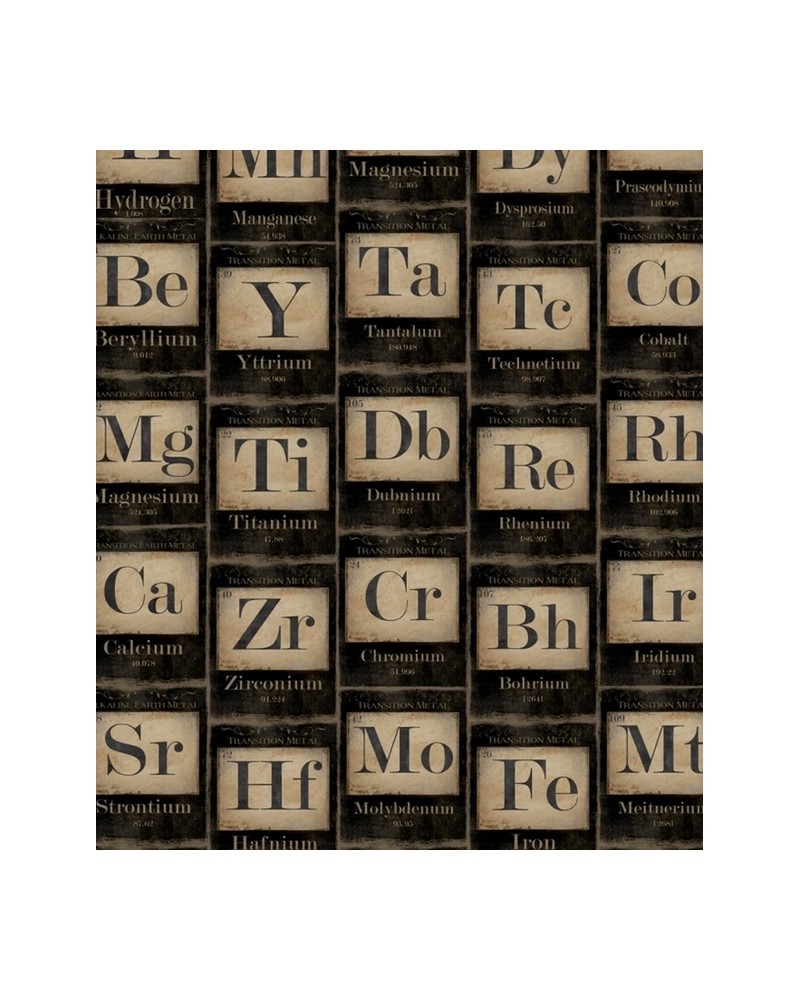 Wallpaper PERIODIC TABLE OF ELEMENTS WP20040 - MIND THE GAP