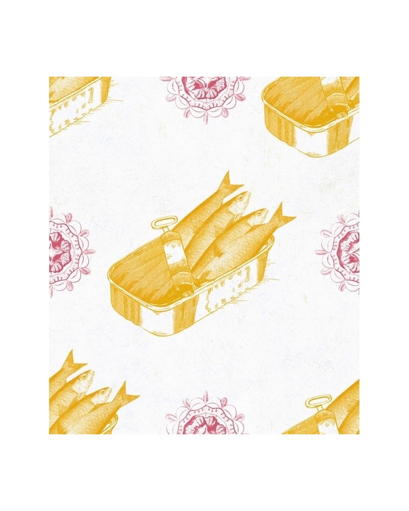 Papel Pintado SARDINES YELLOW WP20010 - MIND THE GAP