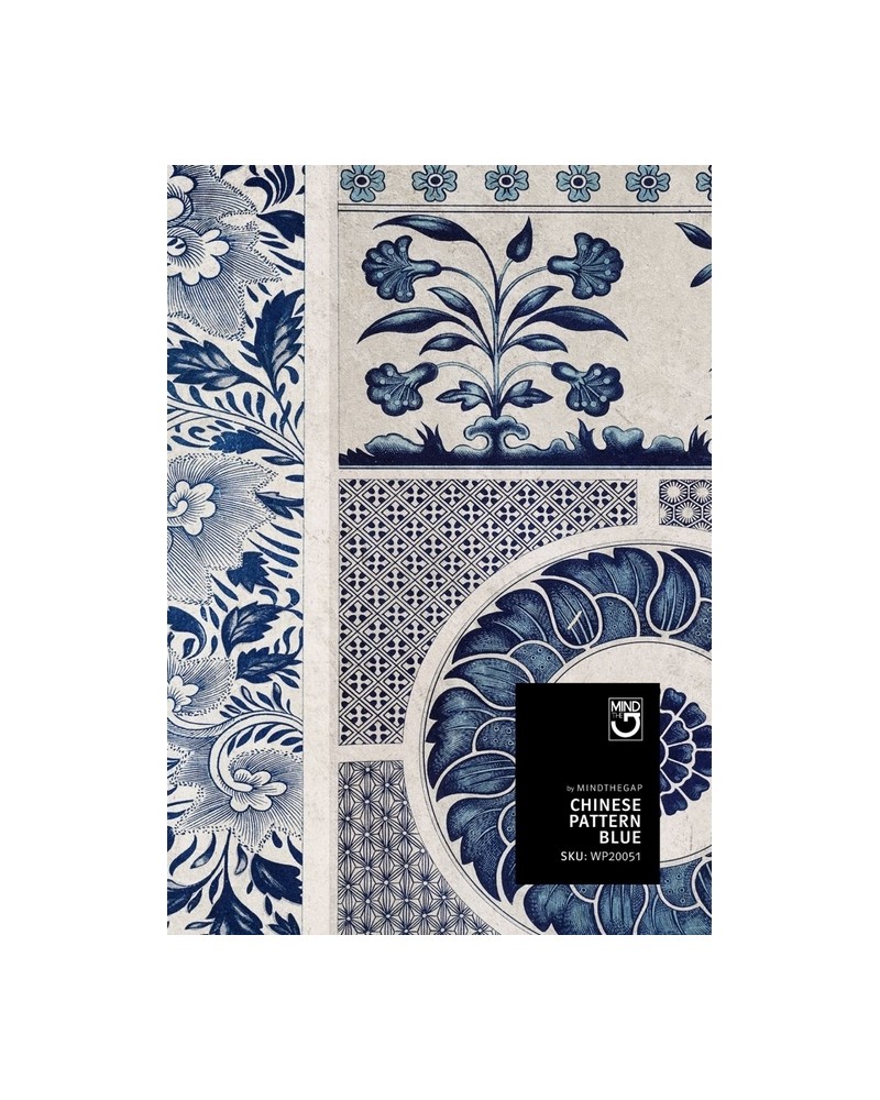 Papel Pintado CHINESE PATTERN BLUE WP20051 - MIND THE GAP