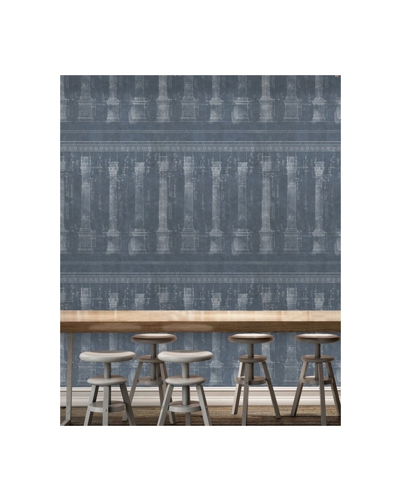 Papel Pintado COLONNADE BLUE WP20023 - MIND THE GAP