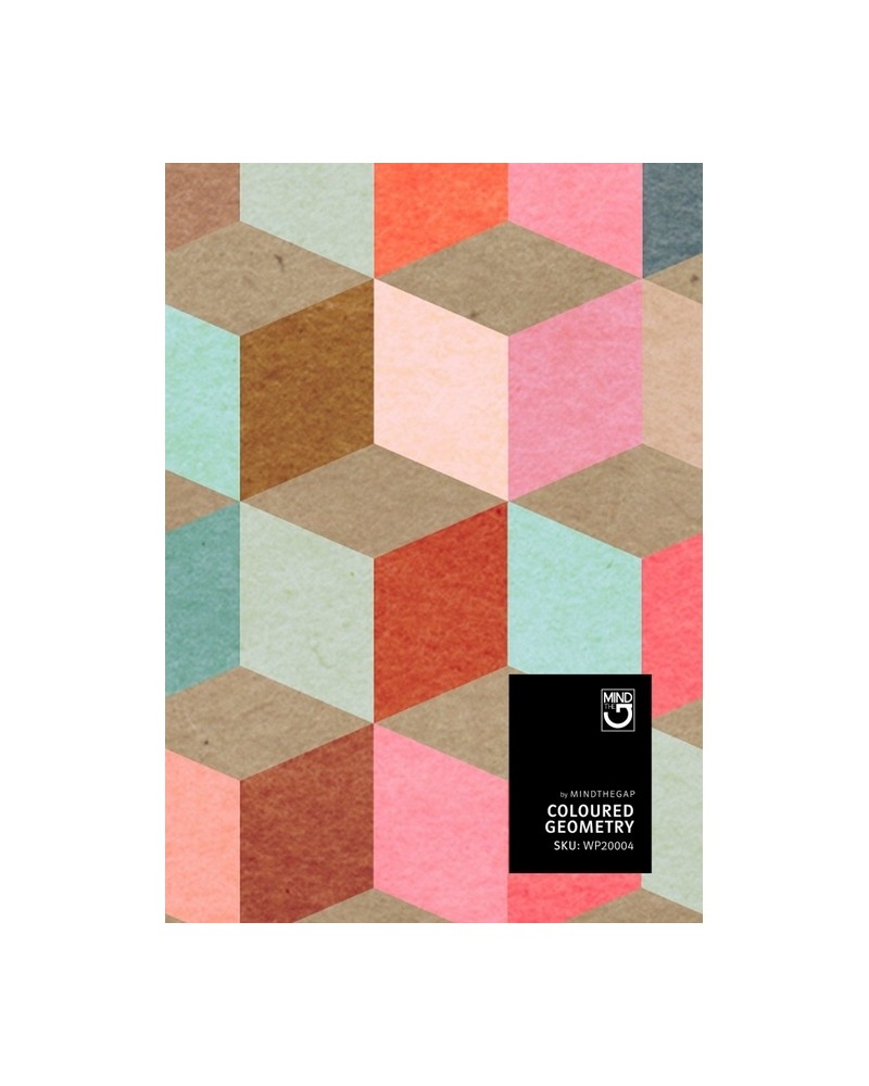 Carta da Parati COLOURED GEOMETRY WP20004 - MIND THE GAP