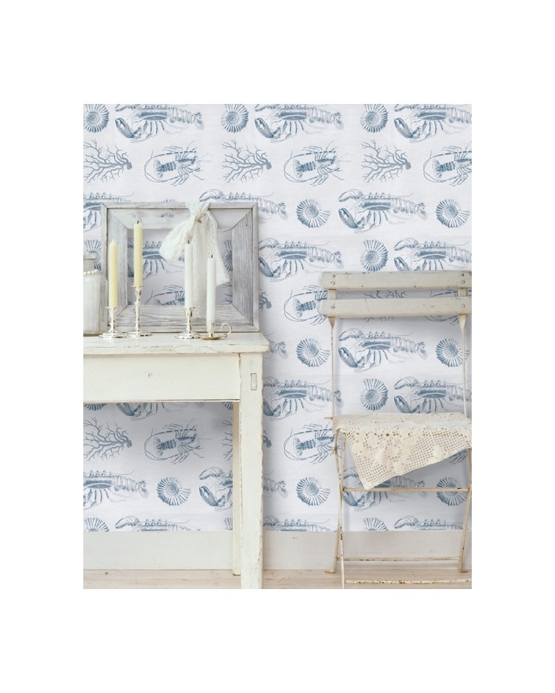 Papel Pintado LOBSTER BLUE WP20014 - MIND THE GAP