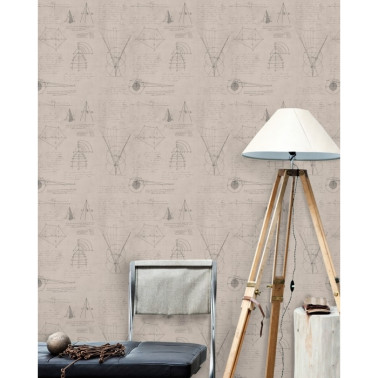 NEWTON GEOMETETERIA TAUPE...