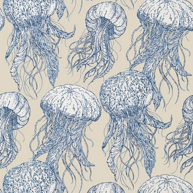 Papel de parede T13168 JELLY FISH - THIBAUT