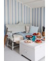 Papier peint 96-4020 GLASTONBURY STRIPE - COLE and SON