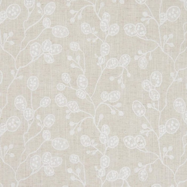 Fabric F1090-03 HONESTY NATURAL CLARKE & CLARKE