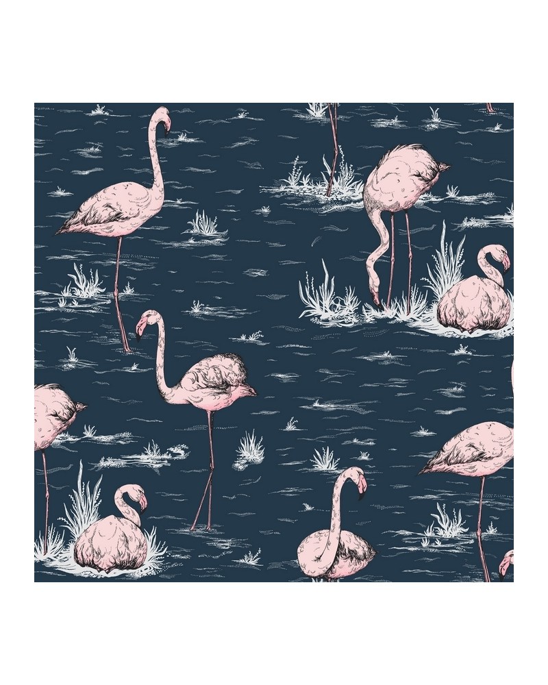 Papel Pintado 112-11041 FLAMINGOS - COLE and SON