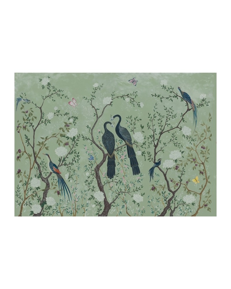 Wallpaper 6600090 EDO MINT MURAL - COORDONNE