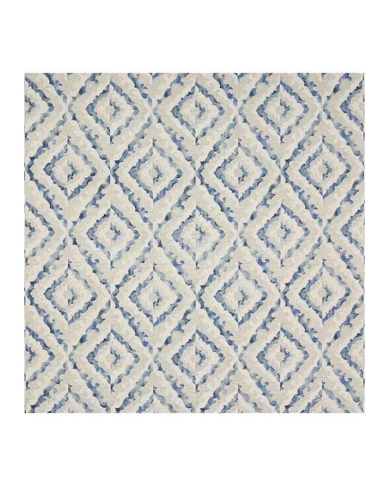 Fabric J923F-02 ODELL Blue JANE CHURCHILL