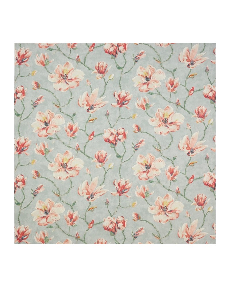 Fabric J931F-01 YASMIN Aqua JANE CHURCHILL