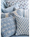 Fabric J928F-01 LYRA Blue JANE CHURCHILL