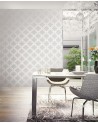 Wallpaper OY32307 INTERLOCKING OCCTAGONS - WALLQUEST