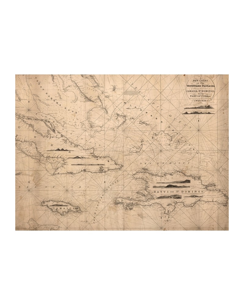 Papel de parede NO 5 - Maps R13791 - REBEL WALLS