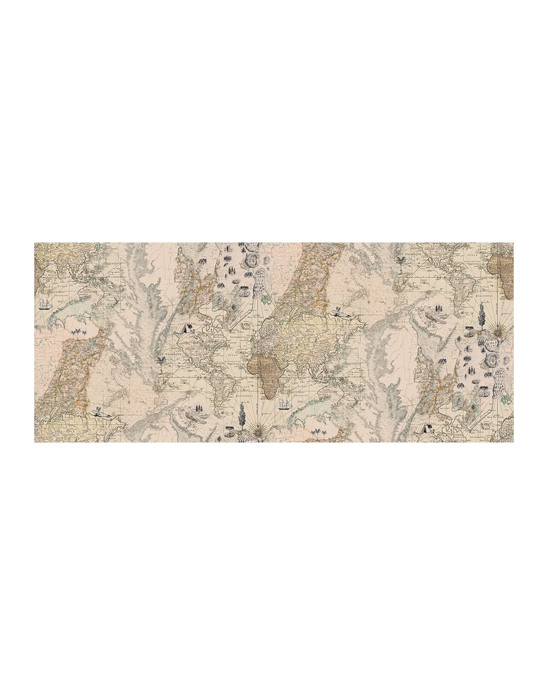 Papier peint NO 5 - Maps R13861 - REBEL WALLS