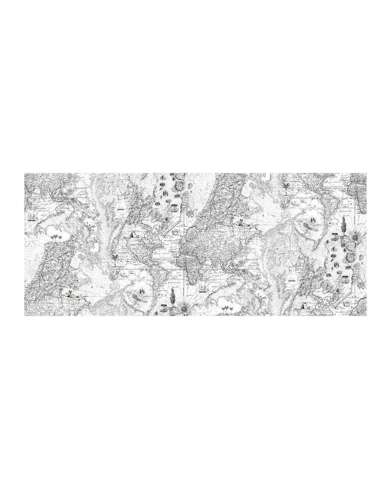 Papel de parede NO 5 - Maps R13863 - REBEL WALLS