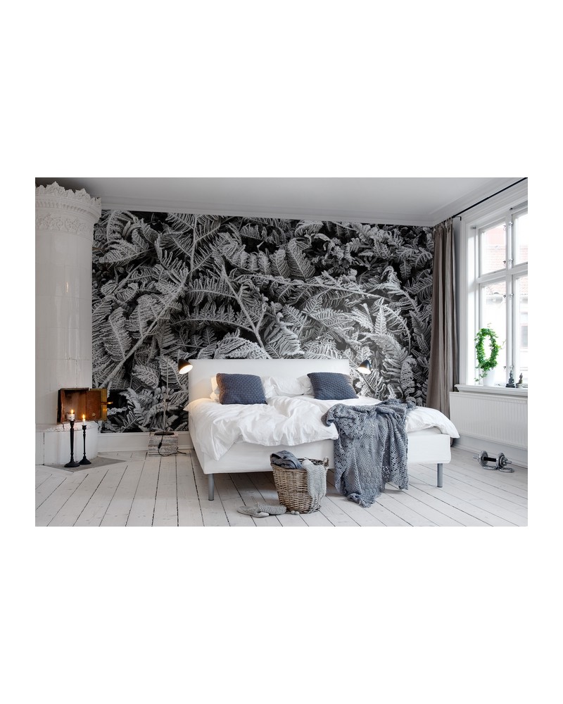 Papel Pintado R12941-8 FROST LEAF - REBEL WALLS