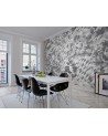 Papel de parede R13081-8 CONCRETE ROSES - REBEL WALLS