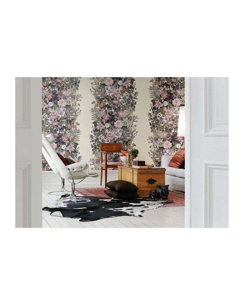 Carta da Parati R13132-4 FLOWERBED VINTAGE - REBEL WALLS