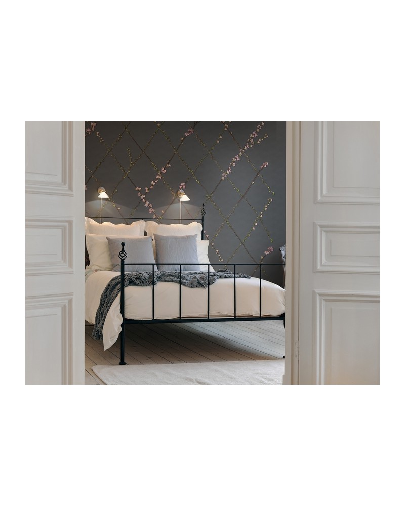 Tapete R13222-6 WINDING SPRING BLACK - REBEL WALLS