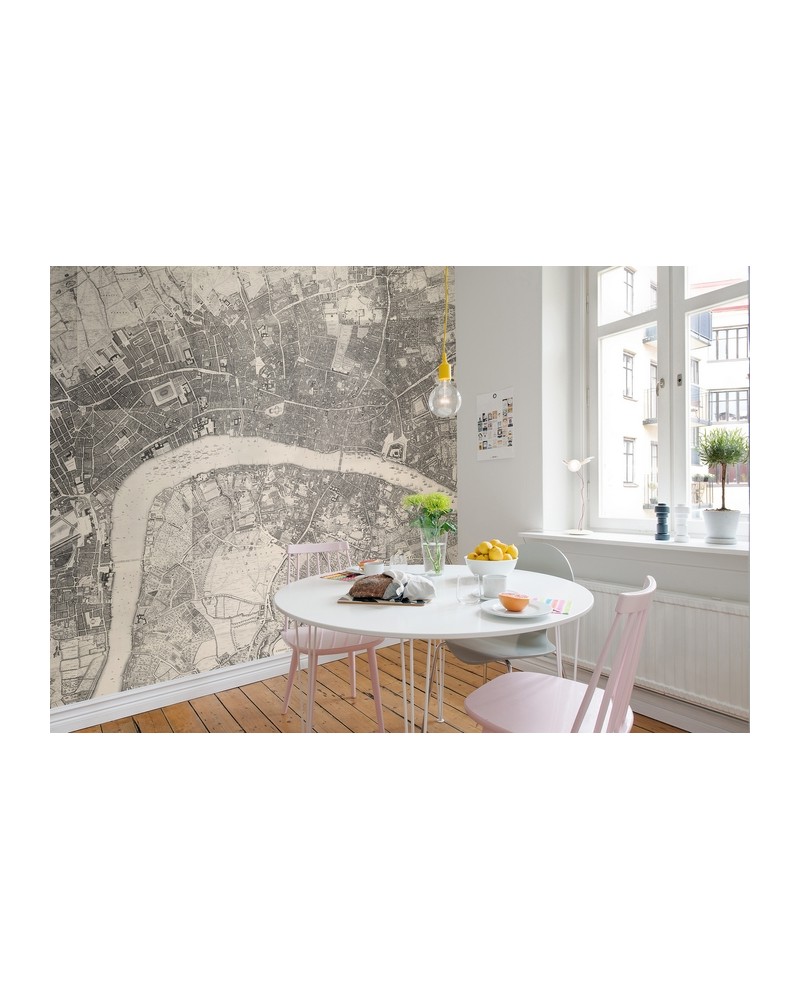 Papel Pintado NO 5 - Maps R13781 - REBEL WALLS