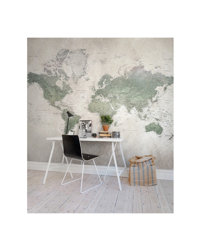 Papier peint NO 5 - Maps R13901 - REBEL WALLS