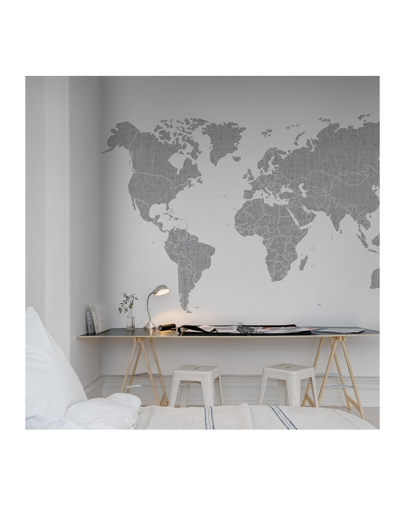 Papier peint NO 5 - Maps R13921 - REBEL WALLS