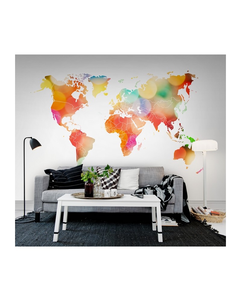 Papier peint NO 5 - Maps R13922 - REBEL WALLS