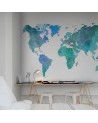 Papier peint NO 5 - Maps R13923 - REBEL WALLS