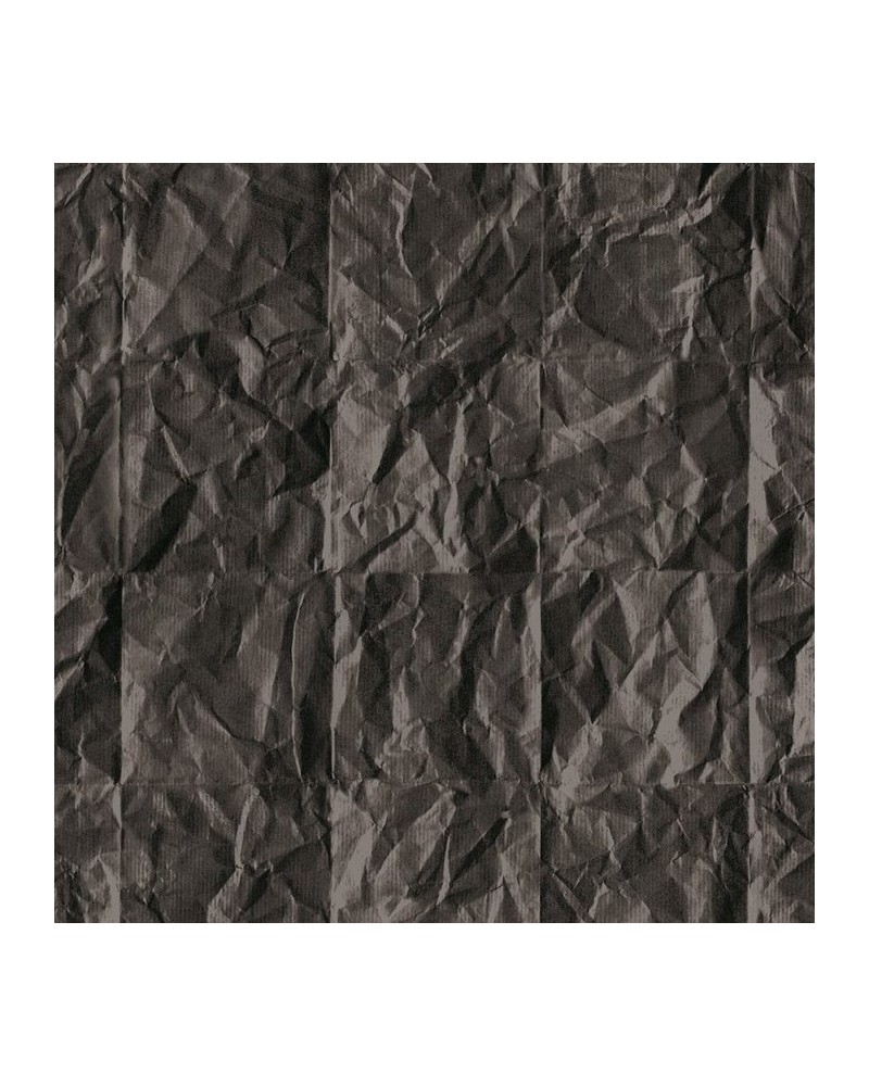 Papel Pintado 8888-72 PAPIER-FROISSE-NOIR - KOZIEL