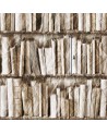 Wallpaper 8888-73 BIBLIOTHEQUE-FROISSEE-BEIGE - KOZIEL