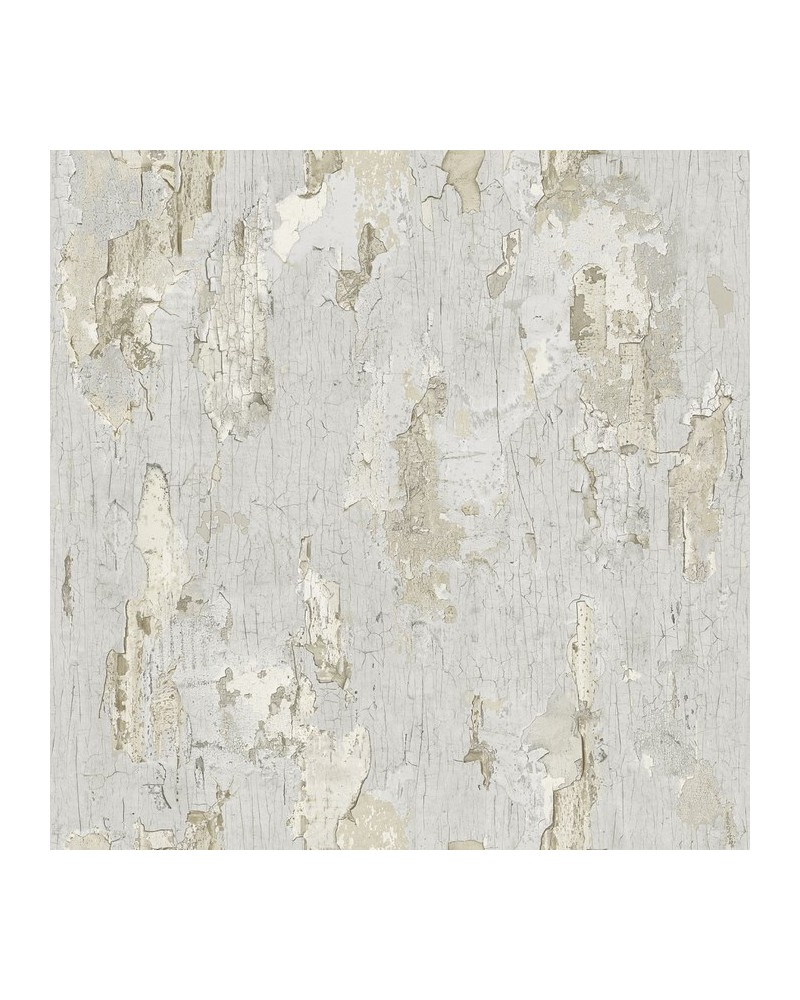 Carta da Parati 8888-75B PEINTURE-ECAILLEE-GRIS-BETON - KOZIEL