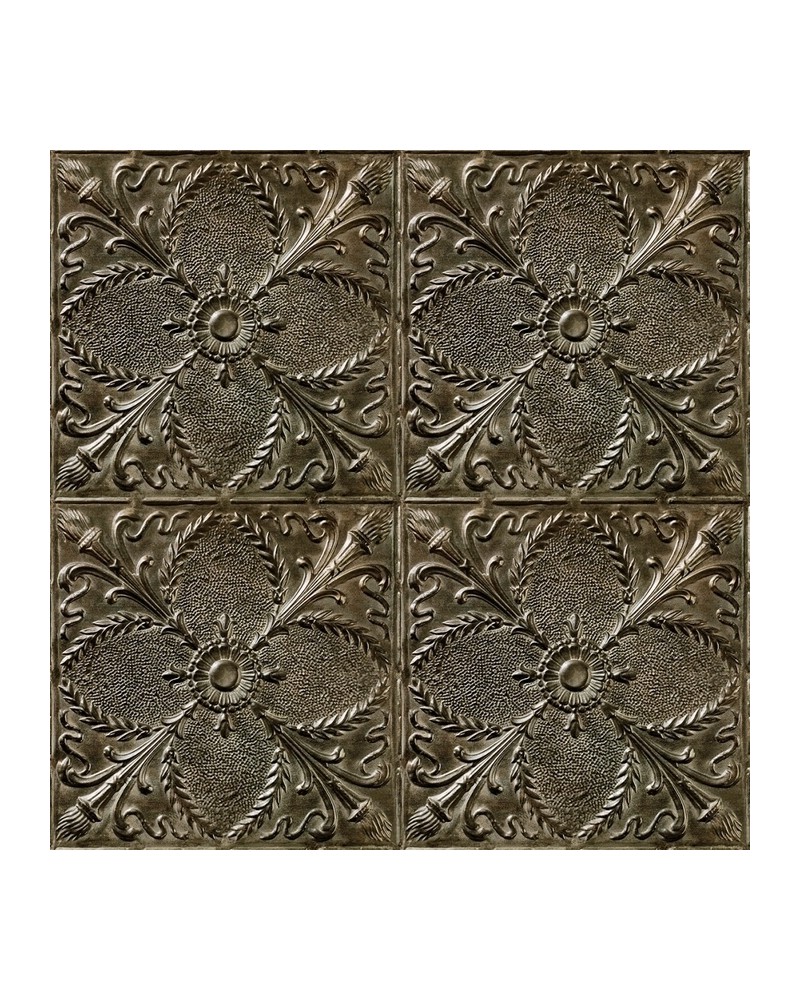 Papel Pintado PPV005D35X24 PLAQUES-VICTORIENNES-ANTIQUES-BRONZE-005D35X24 - KOZIEL