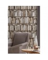 Wallpaper 8888-73 BIBLIOTHEQUE-FROISSEE-BEIGE - KOZIEL