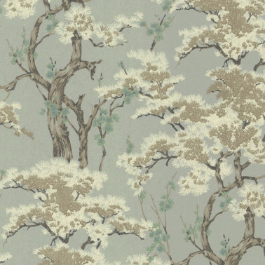 Papier peint HAREWOOD 1602-100-02 - 1838 WALLCOVERINGS