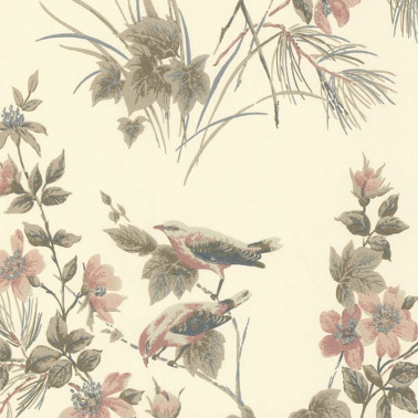 Papier peint ROSEMORE 1601-100-03 - 1838 WALLCOVERINGS